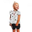 Conjunto Corinthians Infantil Com Bata e Shorts Oficial