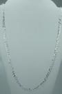 Conjunto Corrente 60cm E Pulseira 3 Em 1 Em Prata 925