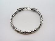 Conjunto Corrente E Pulseira Em Prata 925