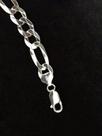 Conjunto Corrente E Pulseira Italiana 3 Em 1 Em Prata 925