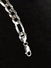 Conjunto Corrente E Pulseira Italiana 3 Em 1 Em Prata 925