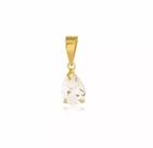 Conjunto Corrente Veneziana 40cm+ Pingente Gota Ouro 18k