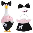 Conjunto Costume kedaijin 23" Goose 50s Outfit rosa e preto Conjunto Costume kedaijin 23" Goose 50s Outfit rosa e preto