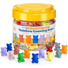 Conjunto Counting Bears XINHUIDALSQ Rainbow de 200 para crianças a partir de 3 anos