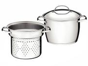Conjunto Cozi-Pasta Inox 2 Peças - Tramontina Allegra