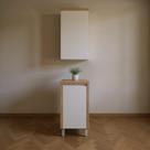 Conjunto Cozinha Allure 2 Peças 80 cm Jequitibá Gris