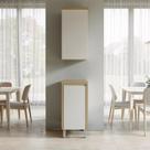 Conjunto Cozinha Allure 2 Peças 80 cm Jequitibá Gris