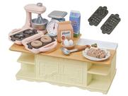 Conjunto Cozinha Com Ilha Sylvanian Families 5442