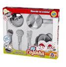Conjunto Cozinha Inox Panela Braskit Conjunto Cozinha Inox Panela Braskit