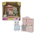 Conjunto Cozinha Papai Coelho Neve Sylvanian Families 5678 Epoch Conjunto Cozinha Papai Coelho Neve Sylvanian Families 5678 Epoch