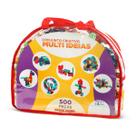 Conjunto criativo multi ideias com 500 peças - brink mobil - 3