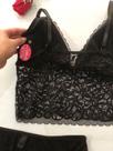 Conjunto Cropedd em Renda