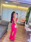 Conjunto cropped e calça