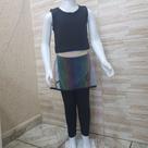 Conjunto Cropped e calça