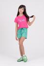Conjunto Cropped Infantil Unicorn Fofo Rosa Conjunto Cropped Infantil Unicorn Fofo Rosa