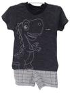Conjunto Curto Blusa Bermuda Luxo Menino Lessa Kids Ref 8026
