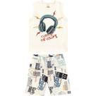 Conjunto Curto Estampado Infantil Menino Marisol - 2P Conjunto Curto Estampado Infantil Menino Marisol - 2P