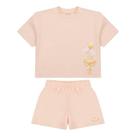 Conjunto Curto Lilica Ripilica Blusa e Short Fun Kids Coral