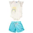 Conjunto Curto Sunshine Meia Malha Bebê - Tip Top