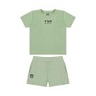 Conjunto Curto Tigor T Tigre Camiseta e Bermuda TGR Verde Conjunto Curto Tigor T Tigre Camiseta e Bermuda TGR Verde