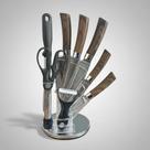 Conjunto Cutelaria Profissional Completo De Aço Inox Luxo