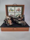 Conjunto de 04 Miniaturas de Construção Civil em metal