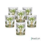Conjunto de 06 Copos Palm Tree 340ml