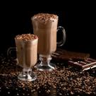 Conjunto De 06 Taças Para Cappuccino 250ml Lyor Kit Com 6 Com Pé e Alça