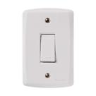 Conjunto de 1 Interruptor Simples 10a Branco-tramontina