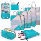 Conjunto de 10 Bolsas Organizadoras de Compressão Gonex para Viagem Conjunto de 10 Bolsas Organizadoras de Compressão Gonex para Viagem