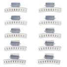 Conjunto de 10 borboletas de alumínio Wave Clips Salon Supply Co