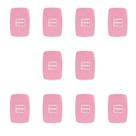 Conjunto de 10 Interruptores 2 Teclas Simples 4x2 Pluzie Rosa