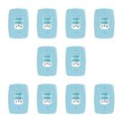 Conjunto de 10 Interruptores de 2 Teclas Simples e Tomada 2p+t 20a , com Placa 4x2