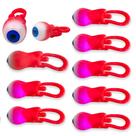 Conjunto de 10 peças de brinquedo Squishy Halloween Flying Eyeball Slingshot Conjunto de 10 peças de brinquedo Squishy Halloween Flying Eyeball Slingshot