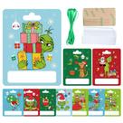 Conjunto de 10 Porta-Dinheiros de Natal JJBoom com Capa e Fita