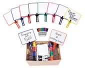 Conjunto de 10 Pranchas Duplas para Quadro Branco KleenSlate com Grade