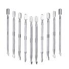 Conjunto de 10 unidades com removedor e cortador de cutículas CREATIEE