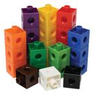 Conjunto de 100 para educação Linking Cubes para crianças em idade pré-escolar