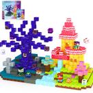 Conjunto de 100 unidades de cubos de construção de blocos magnéticos OrzBB Halloween