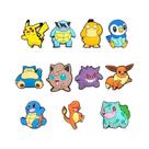 Conjunto De 11 Berloques De Pokémon Para Calçados Infantis: Decorações De Desenhos Animados Pikachu