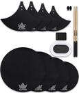 Conjunto de 12 Almofadas de Amortecimento para Tambor ULUOBO - Silenciosas