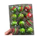 Conjunto De 12 Bolas De Natal De 6cm Para Decoração De Festas, Casamentos E Carnavais