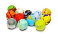 Conjunto de 12 bolinhas de vidro Shooter ACTIVITYYA para crianças e adultos