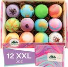 Conjunto de 12 Bombas de Banho XXL Ahila Power of Healing - Presentes para Todos