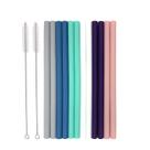 Conjunto de 12 canudos de silicone Senneny para 900 mL e 600 mL