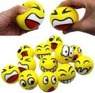 Conjunto de 12 emojis para alívio do estresse facial Squeeze Balls