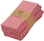 Conjunto de 12 guardanapos de tecido RUVANTI, 18x18cm Poly Cotton Flame