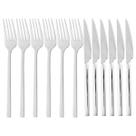 Conjunto De 12 Peças De Faca Para Churrasco e Garfo Firenze Wolff