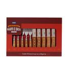 Conjunto De 12 Peças Para Churrasco Garfo E Faca Madeira
