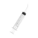 Conjunto De 12 Seringas Para Irrigação De Dentes Do Siso Com Escala De Medição E Ponta Curva Para